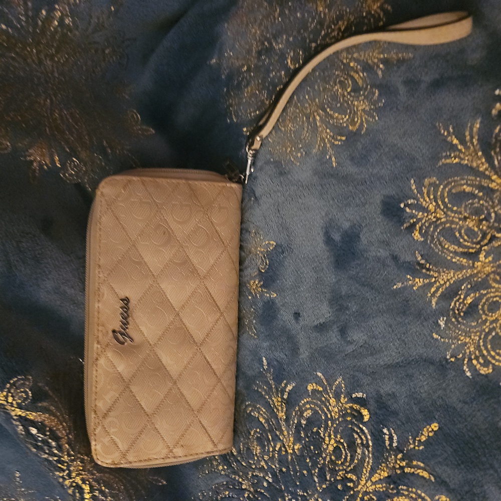 GUESS Pink Wristlet